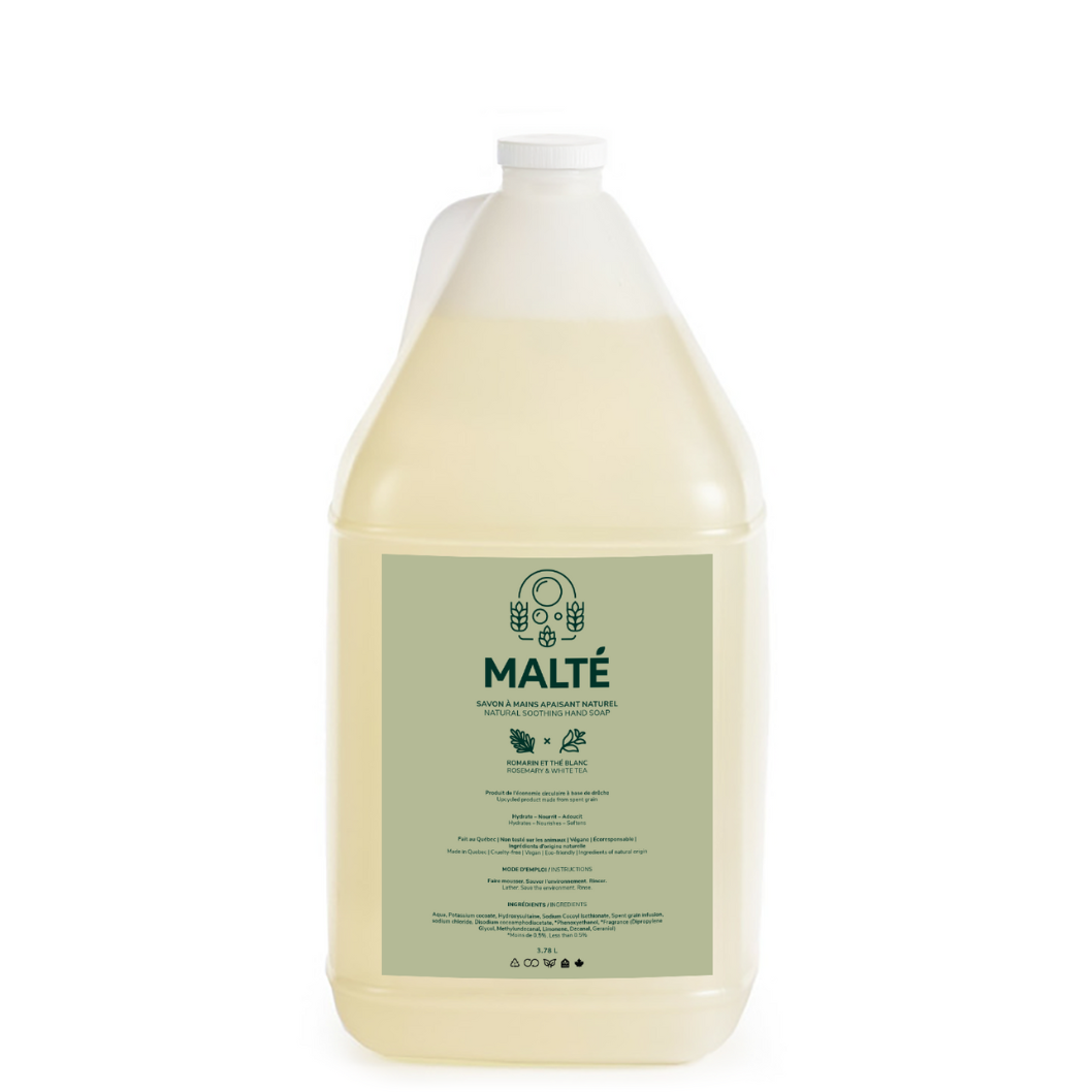 3.78L-savon-mains-romarin-the-blanc-sans-pompe-mouvement-malte