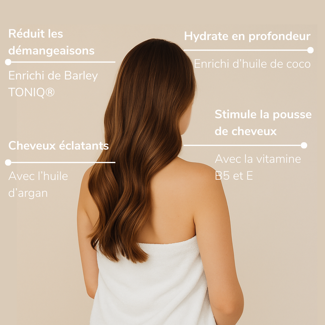 Natural moisturizing and detangling unisex conditioner - Pear & Citrus