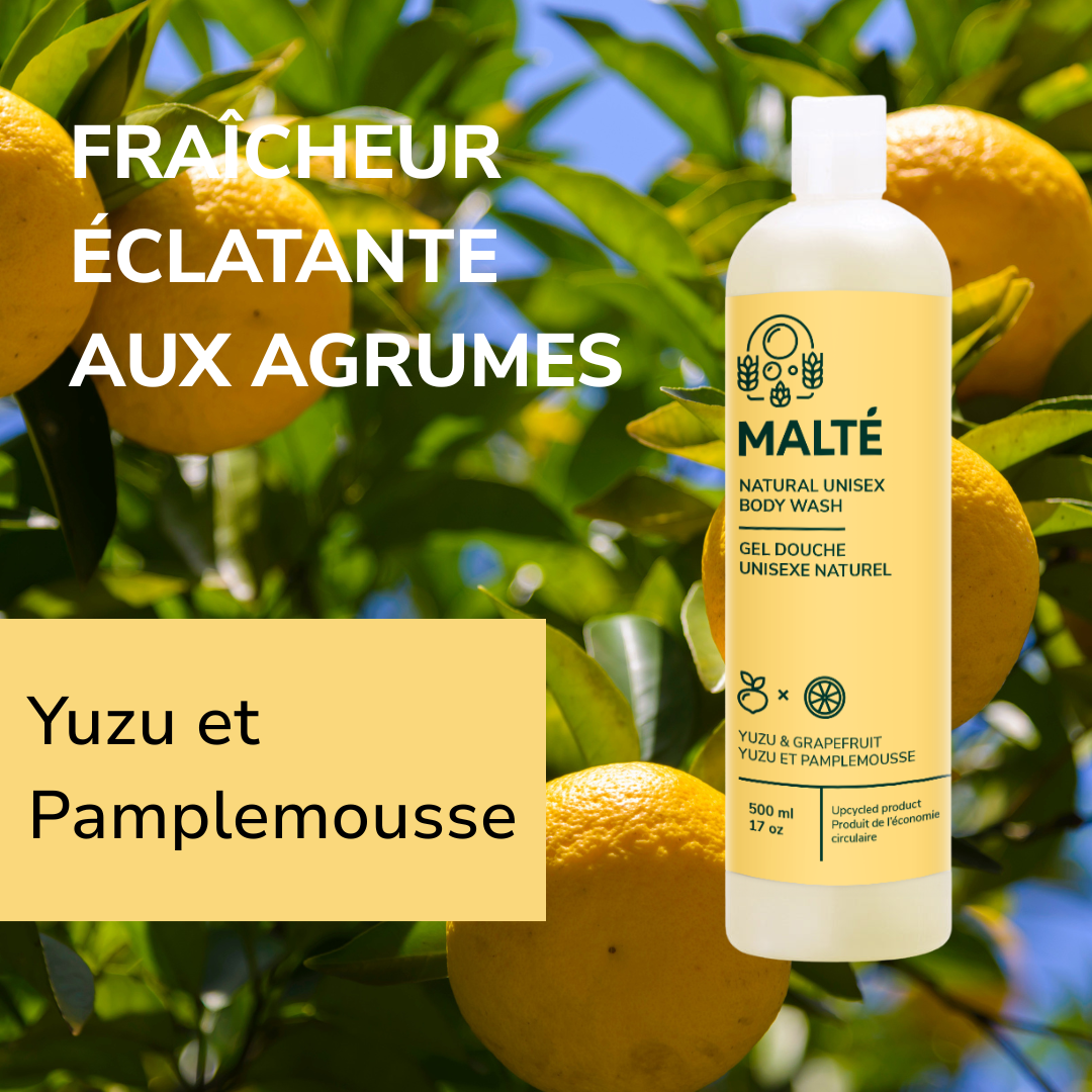 Natural Unisex Body Wash - Yuzu and Grapefruit