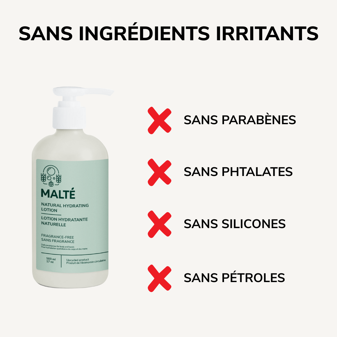 Natural hydrating lotion - Fragrance-free