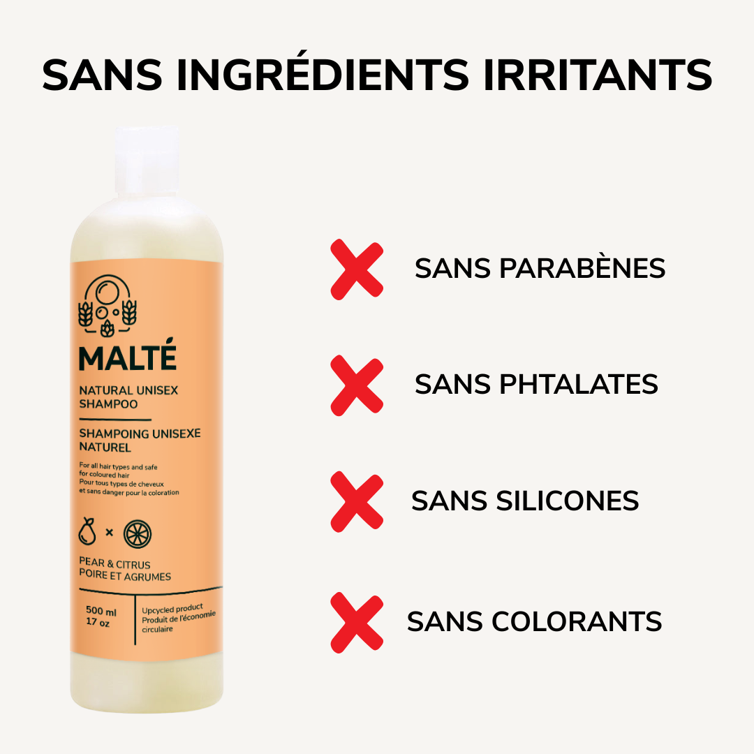 Natural Shampoo and Conditioner Duo - Pear and Citrus