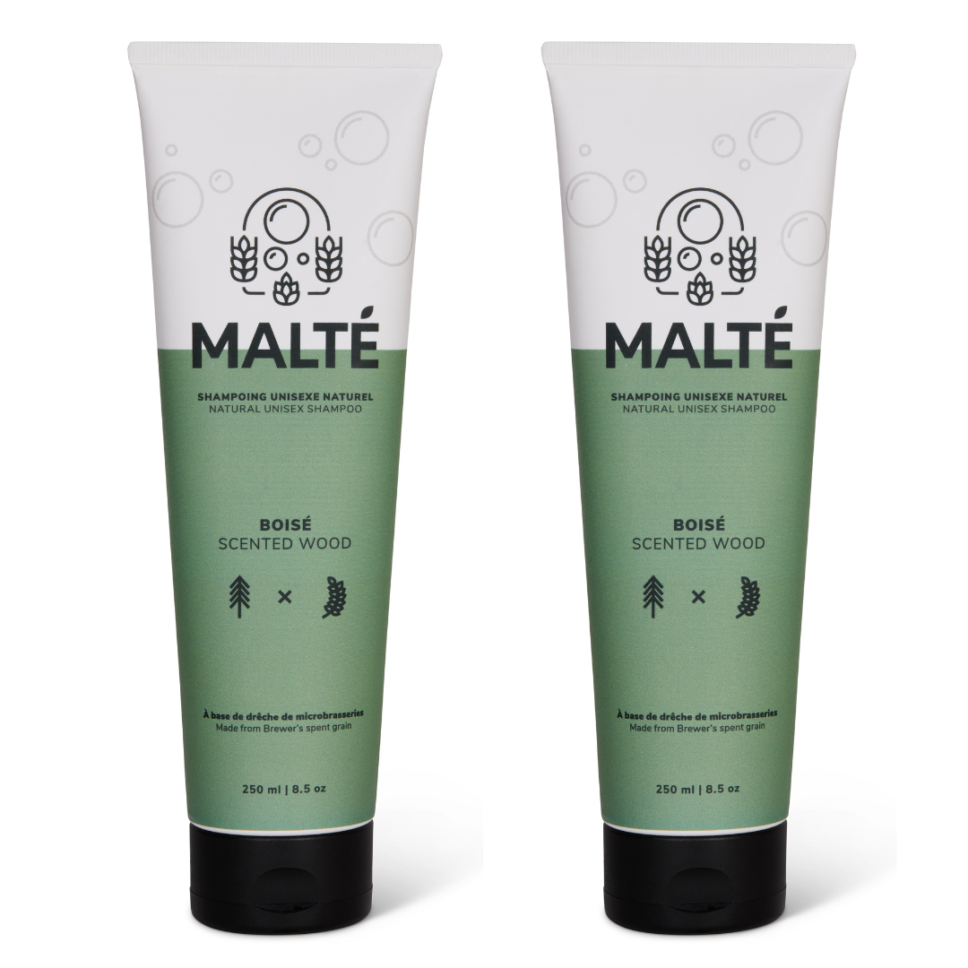 Shampoing naturel boisé 2 pour 1