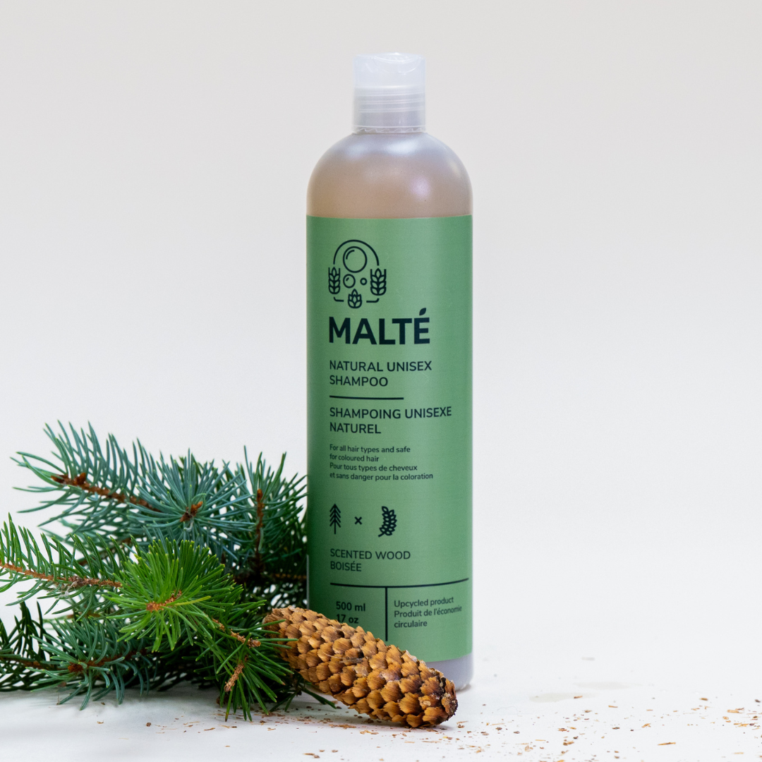 Hydrating and volumizing natural unisex shampoo - Scented wood