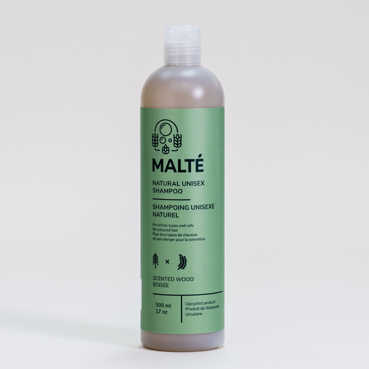 Hydrating and volumizing natural unisex shampoo - Scented wood