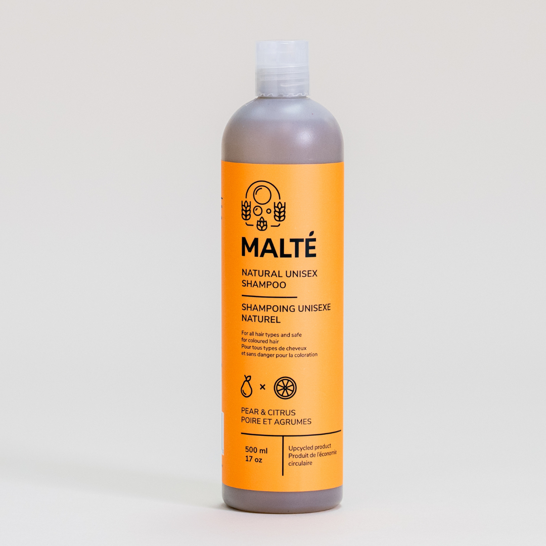 Hydrating and volumizing natural unisex shampoo - Pear & Citrus