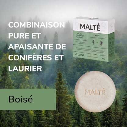 Savons hydratants et exfoliants - Offre