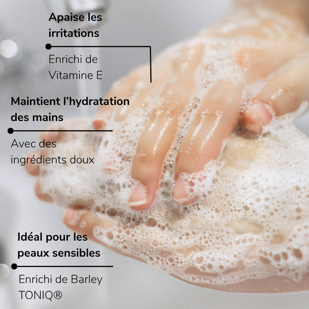 Savon à mains Naturel - Romarin et Thé Blanc 500ml