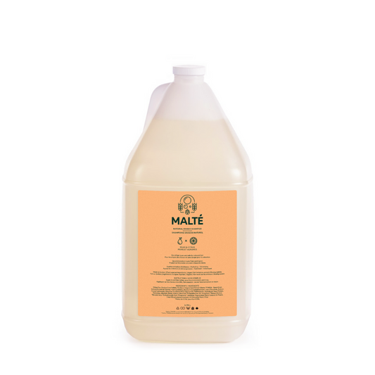 Hydrating and volumizing natural shampoo (Pear & Citrus) - 3.78L