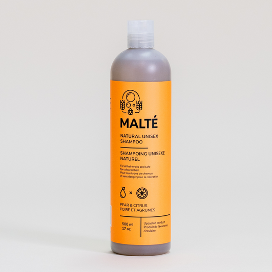 Hydrating and volumizing natural unisex shampoo - Pear & Citrus